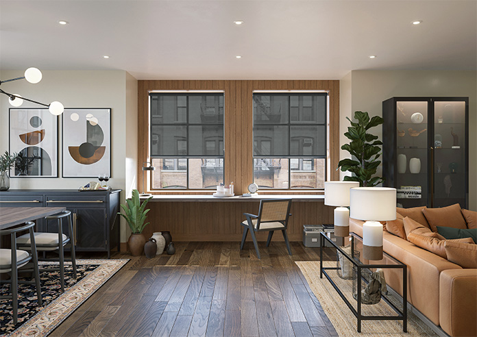 Screenview (FR), Charcoal - Twist&Fit Roller Blind - Image 8